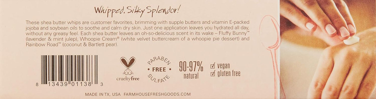 FarmHouse Fresh Skin Saviors Shea Butter Sampler, 3 Count