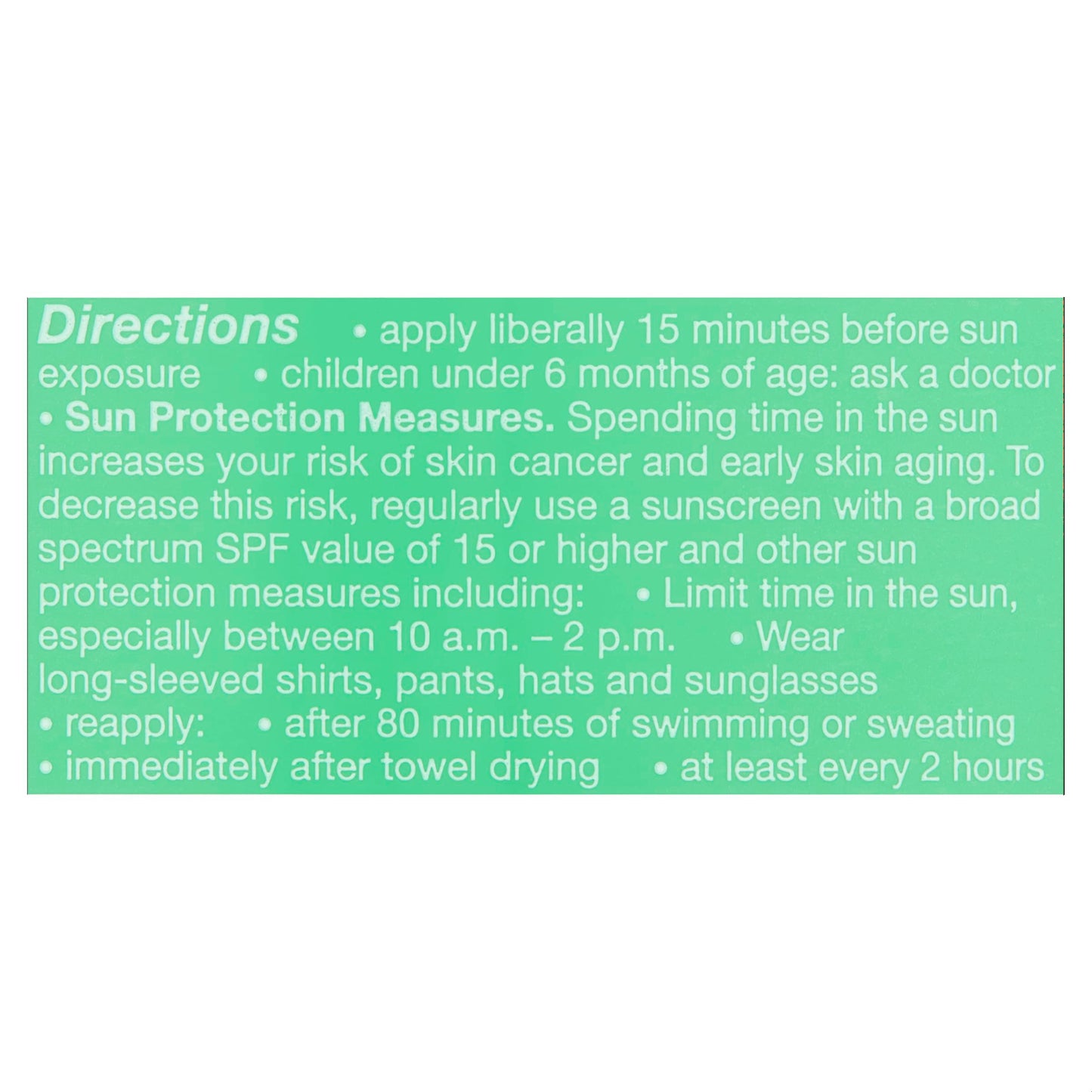 NO-AD SPF 30 Sunscreen Lotion | Broad Spectrum UVA/UVB Protection | Water Resistant | Octinoxate & Oxybenzone Free with moisturizing Vitamin E and Aloe 3oz