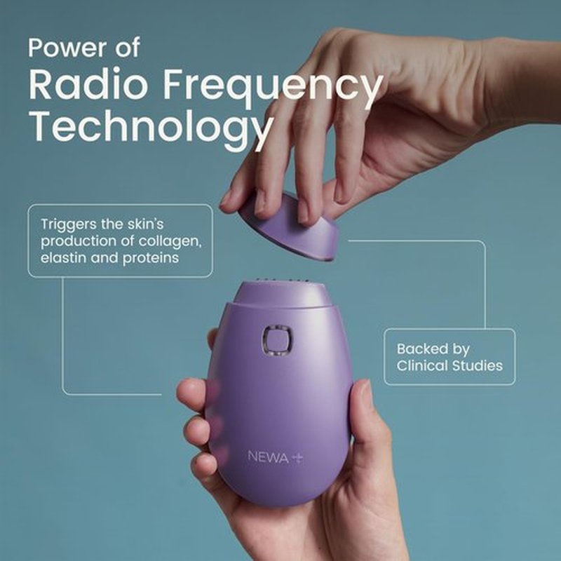 NEWA Classic Skin Care System Anti-Aging Facial Treatment Skin Tightening Technology for Home Use. Boost Oxygen, Increase Collage, Reduces Wrinkles (Include 1 Gel Pack) (Red Classic.)