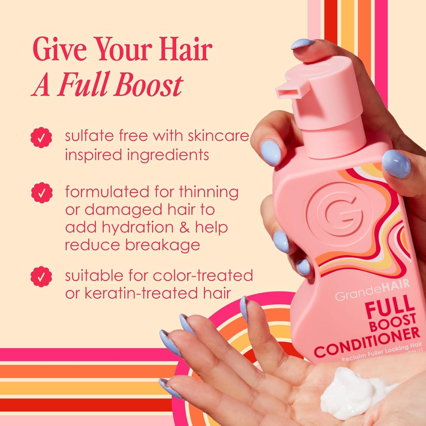 GrandeHAIR Full Boost Shampoo and Conditioner