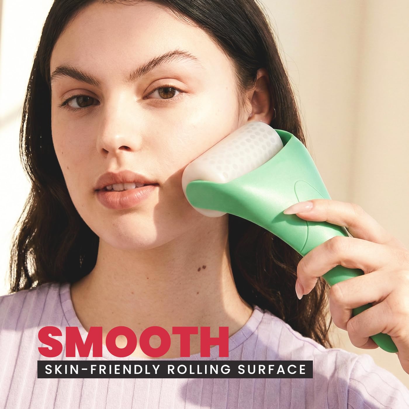 ROSELYNBOUTIQUE Gua Sha Facial Tools & Ice Roller for Face (Green)