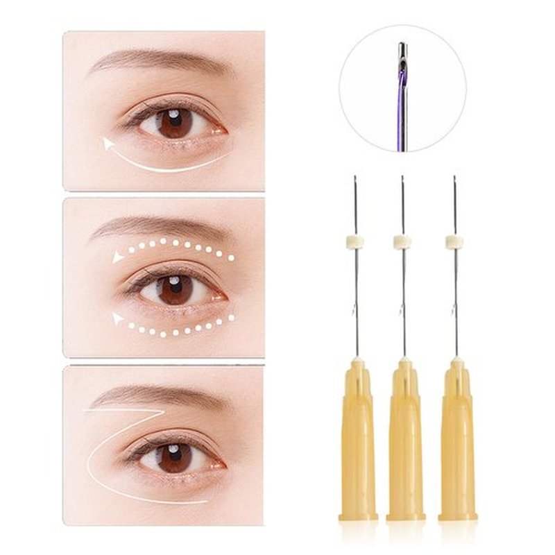 ESTEVO PDO Eyes Thread Lift, Improves Fine Lines and Wrinkles Get Youthful PDO Threads Lift for Eyes (20PCS-30G*38mm)