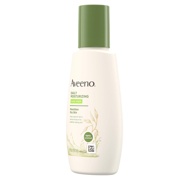 Aveeno Daily Moisturizing Body Wash, 2 Ounce (Pack of 2)
