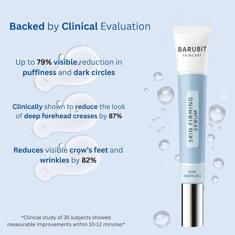 Barubit Rapid Reduction Eye Serum – Instant Eye Tightener for Under Eye Bags, Dark Circles & Fine Lines | Firming Under Eye Tightening Serum for Women & Men, Lasts 10–12 Hrs, 20ml