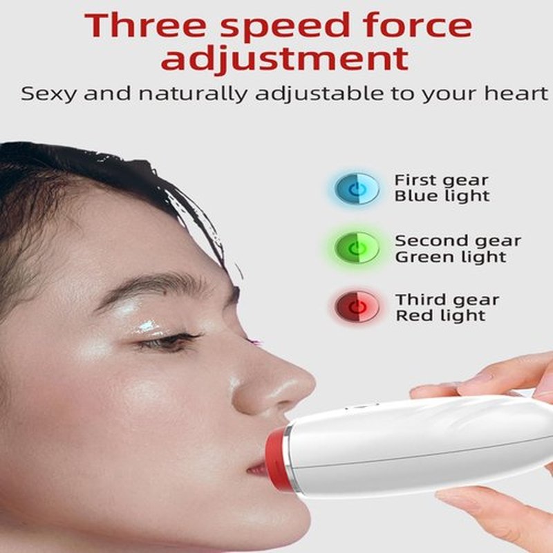 BOGOMAY Electric Lip Plumper Device β Professional Lip Enlarger with Suction for Fuller Lips | Lip Plumping Tool, Lip Suction Plumper Tool, and Lip Sucker Plumper for Enhanced Volume (White)