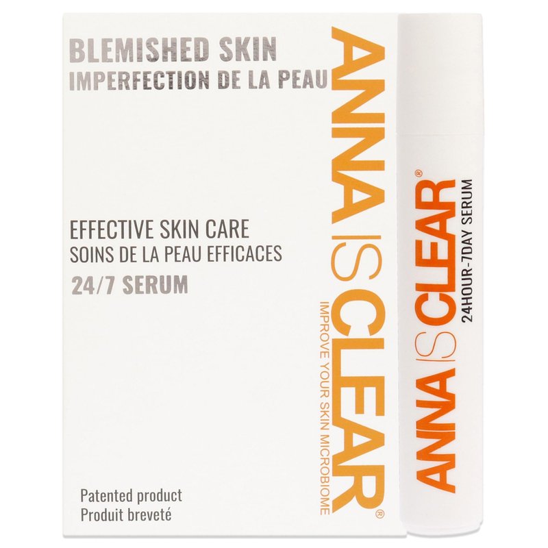 Anna Is Clear in Natural Protection Against Acne, comedones/Zits and Pimples With Rye Ferment Extract – Roll-On,