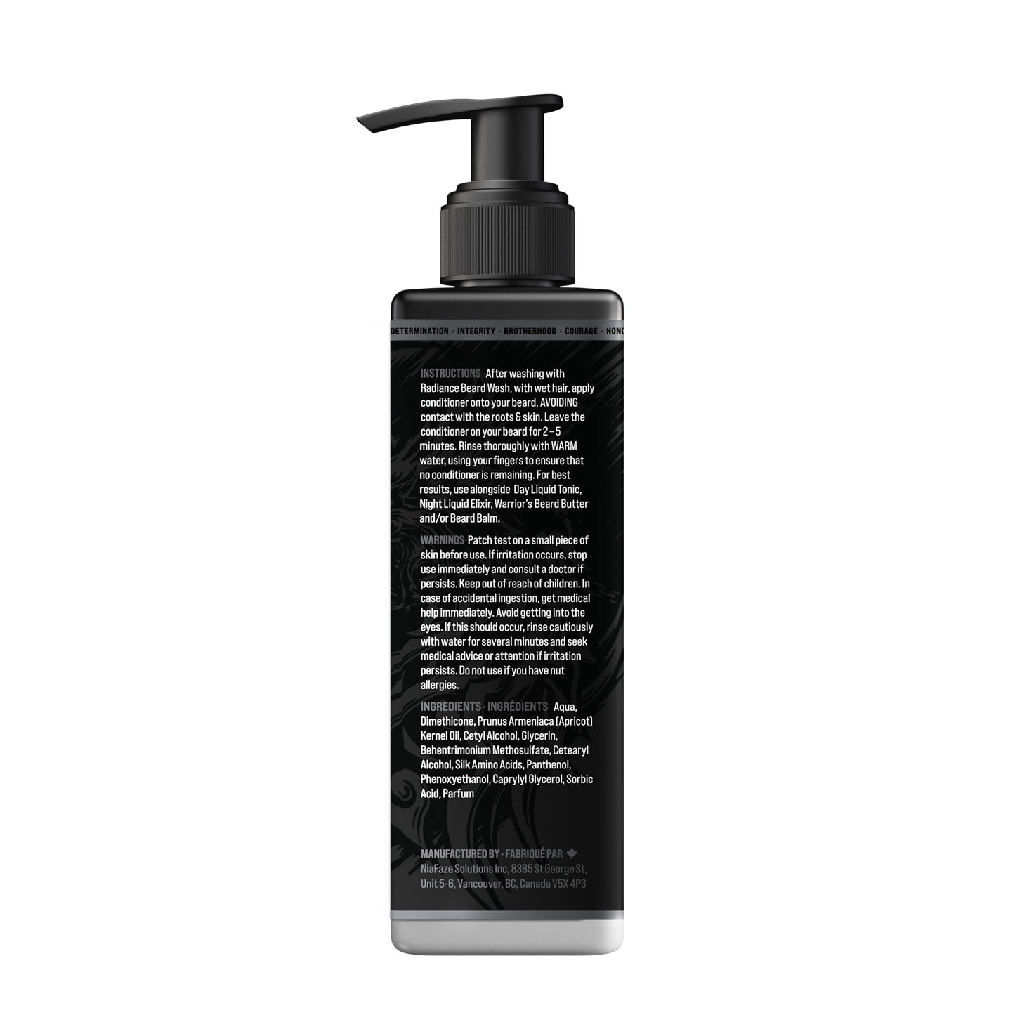 The Beard Struggle - Marksman's Beard Conditioner - Vanir's Wisdom, Platinum Collection - Nourish, Softens, & Strengthens Beard - Radiance Beard Conditioner for Men (8 Fl oz)