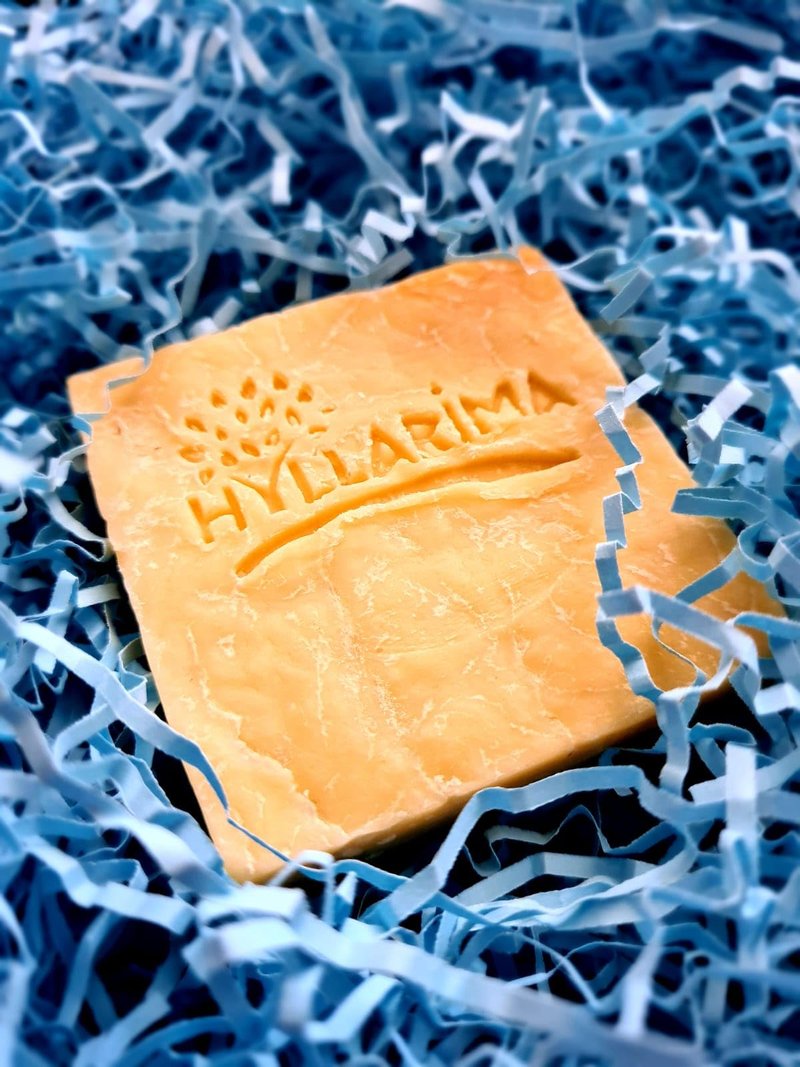 Hyllarima Lavender Soap | 125g (4.4 oz) | 100% Natural Handmade Soap Bar | Herbal Face & Body Cleanser (1 Pack)