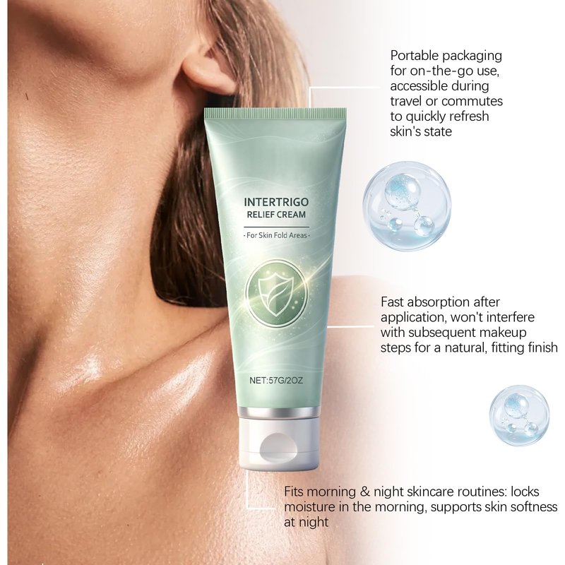Intertrigo Treatment Cream – Zinc Oxide & Undecylenic Acid, 2 Oz