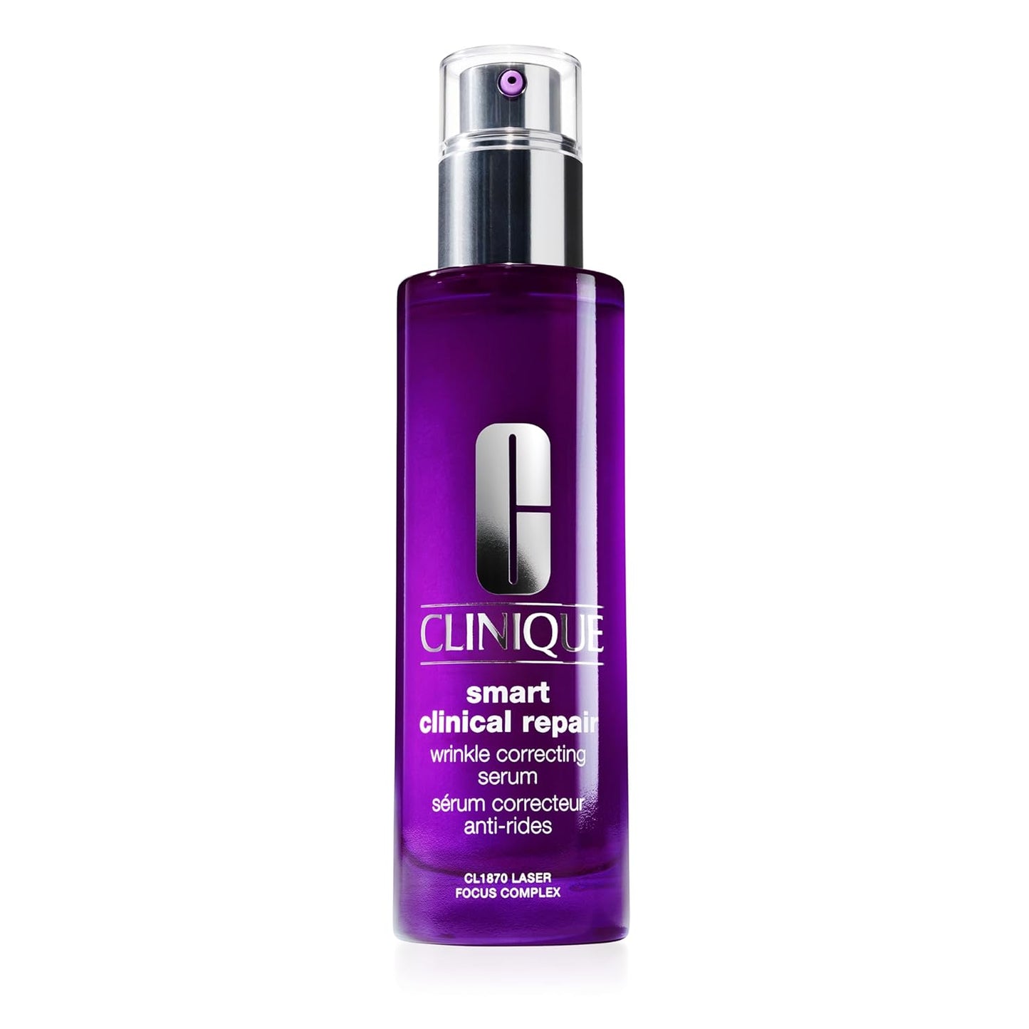 Clinique Smart Clinical Repair Wrinkle Correcting Face Serum With Hyaluronic Acid, Peptides + Advanced Retinoid Serum | Anti-Aging + Hydrating
