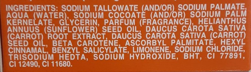 Idole Carrot Soap ORIGINAL MADE IN SPAIN 100g (Pack of 12)