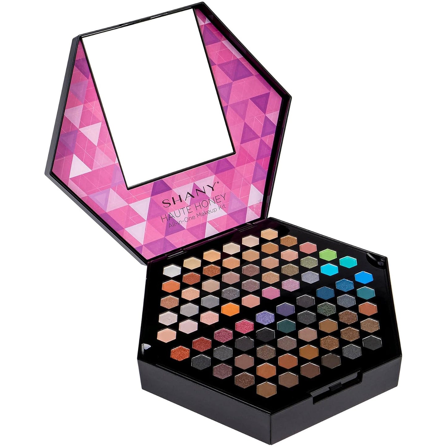 SHANY All About That Face Makeup Kit - All in one Beginner Makeup Set - Eye Shadows, Lip Colors, Face Makeup, Cosmetics applicators & More.
