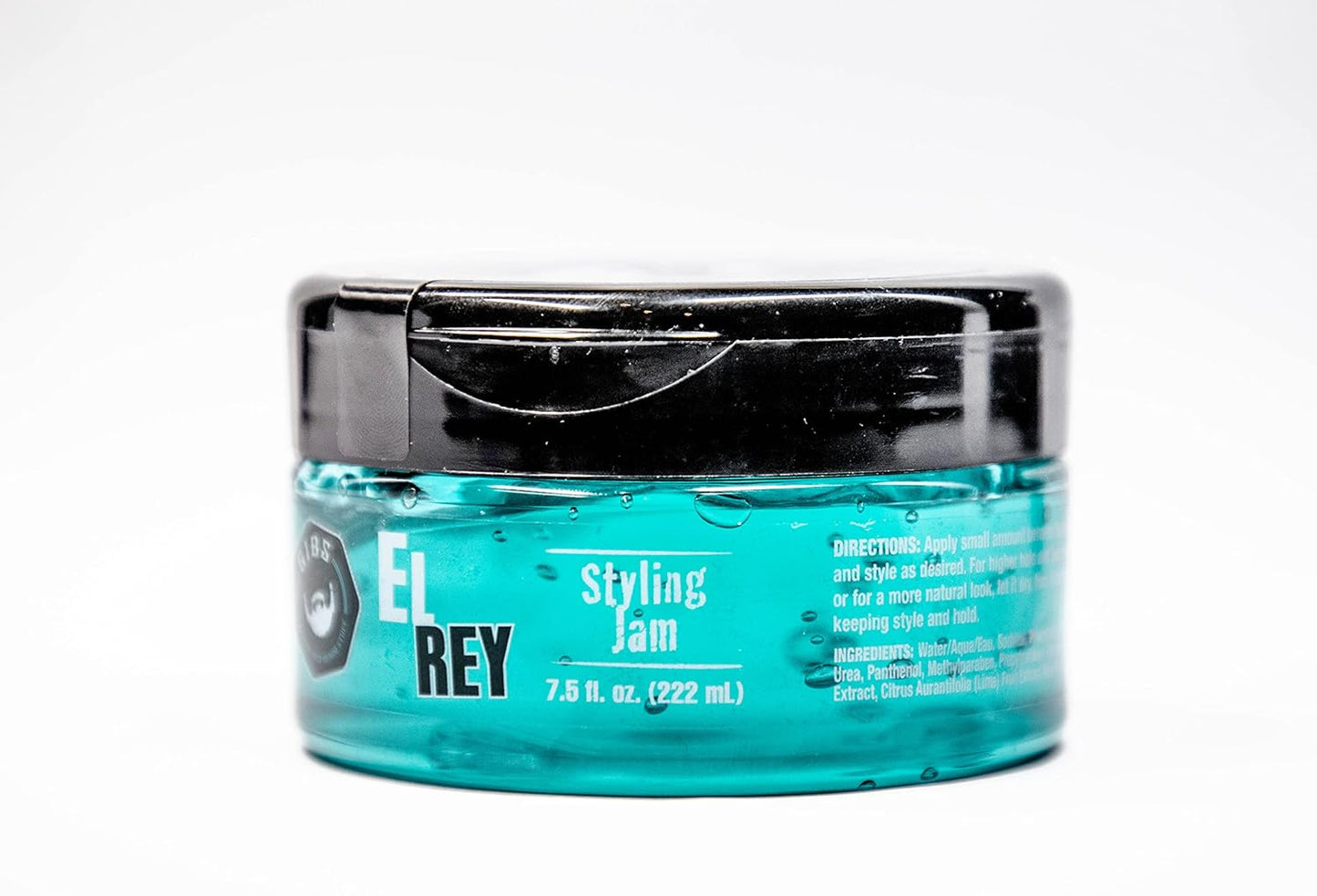 GIBS Grooming El Rey Styling Jam for Men, Medium Hold Hair Gel