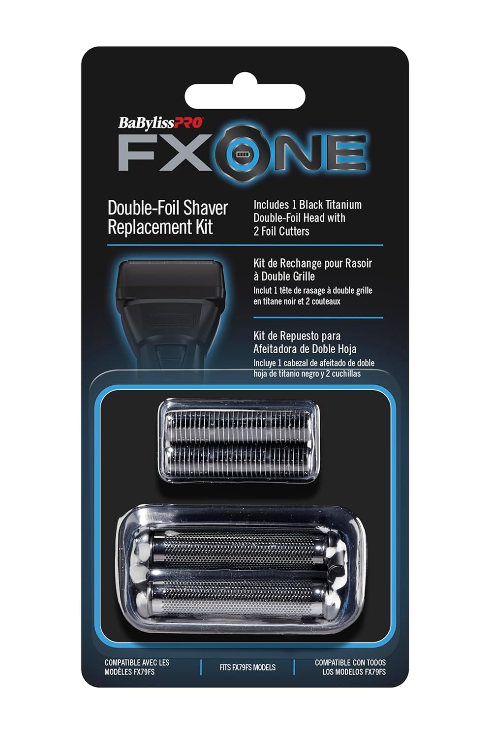 BaBylissPRO FXONE Double Foil Shaver Replacement Foil and Cutter