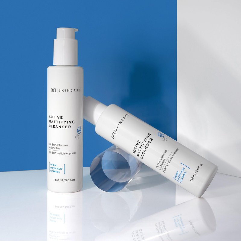 DCL Skincare Active Mattifying Cleanser with 2% Salicylic Acid, 5.0 Fl oz
