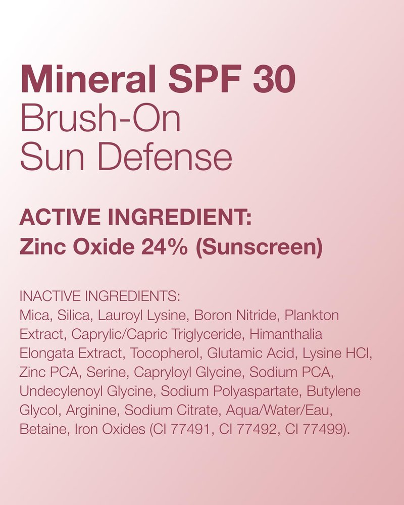 Mineral Fusion Brush-On Powder Sunscreen for Face SPF 30 | Transluscent Natural Daily Sun Care with UVA UVB Protection | Hypoallergenic, Non-Toxic | TSA & Travel Friendly,(Pack of 2)