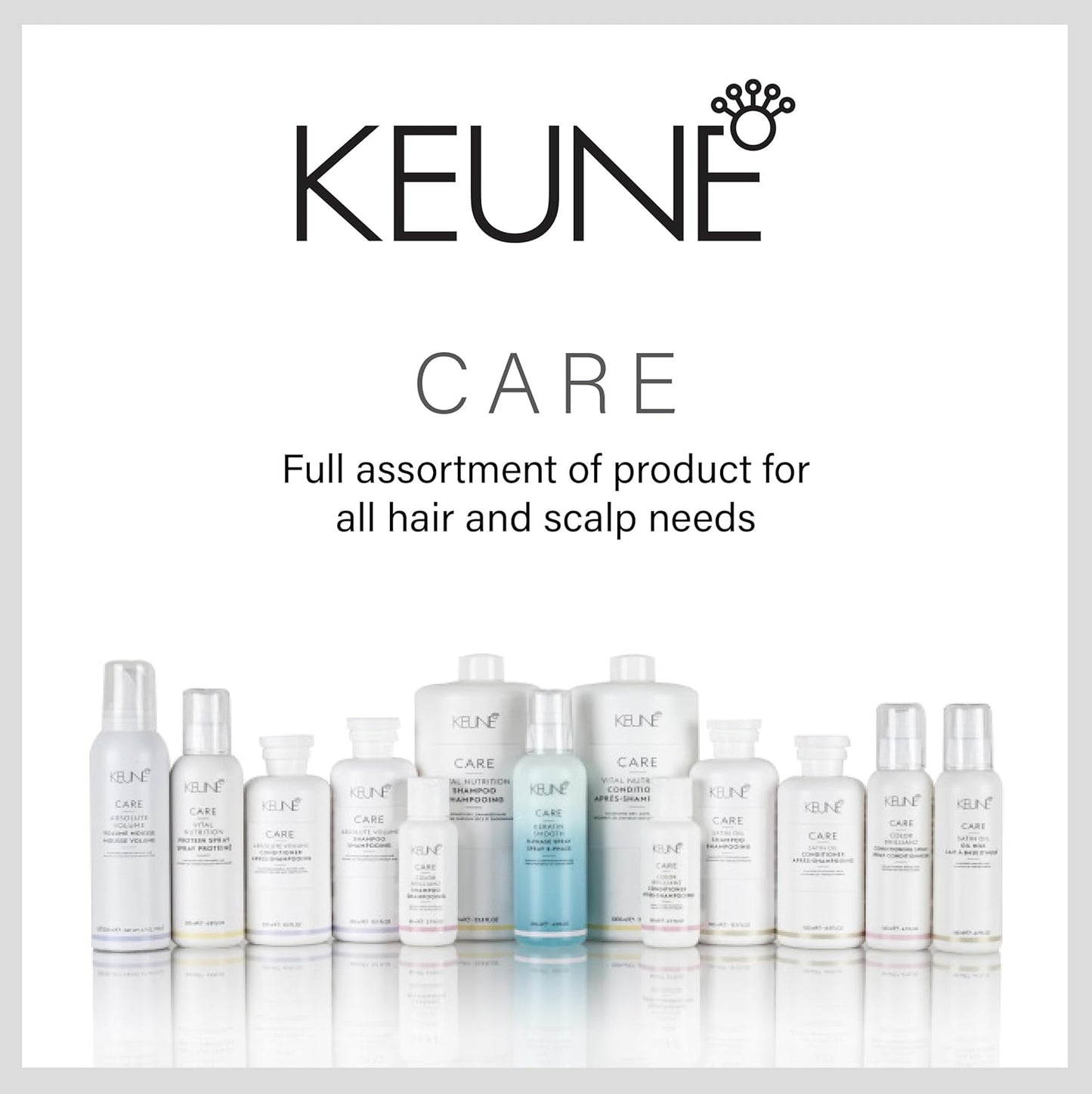 Keune Care Keratin Smoothing Hair Care, Frizz-Control & Moisturizing Peptides for Smoother Hair, 10.1 Fl Oz