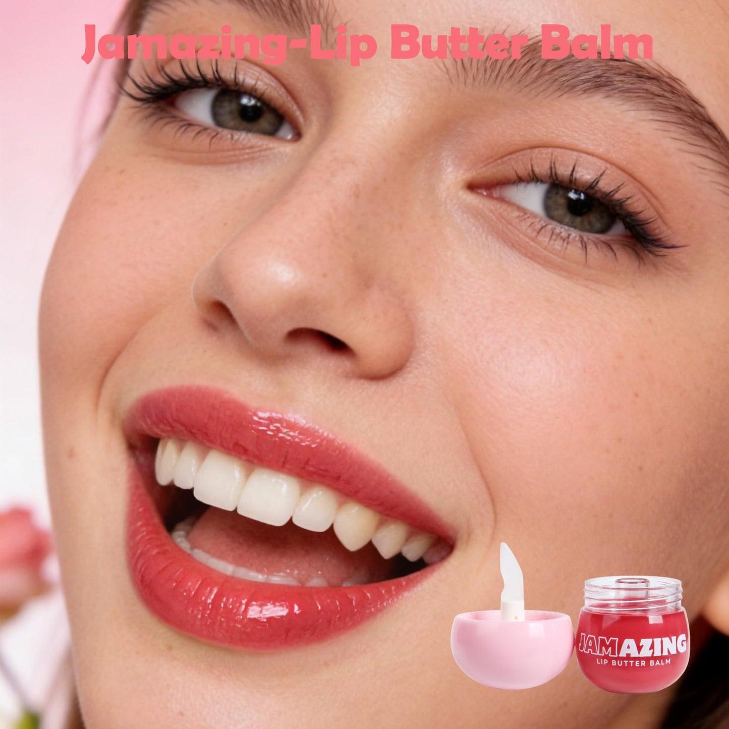 Oz Lab Jamazing Lip Butter Balm – Sweet Fig Jam Tinted Lip Balm, Hydrating Sheer Color & Gloss, Soft Daily Lip Care – Lightweight Moisture Balm,0.19 OZ/ 5.5G,Pack of 1
