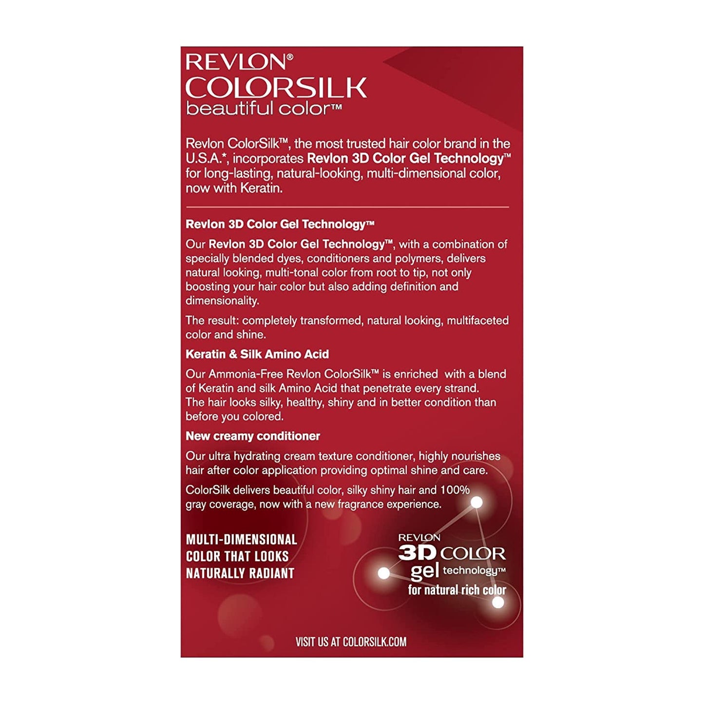 Revlon Colorsilk #51 Light Brown (Pack of 6)