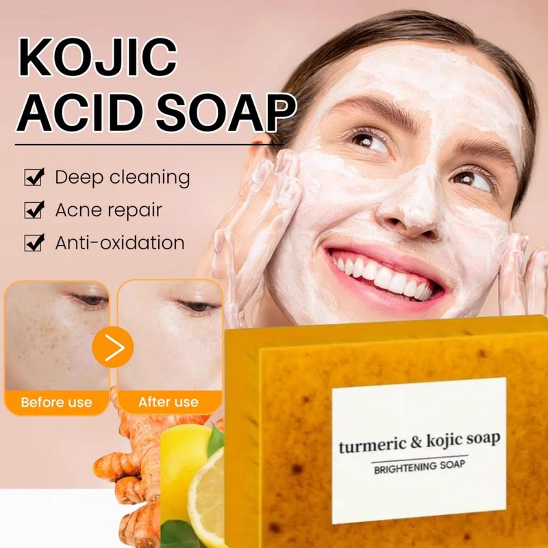 GALHJCZ Turmeric Soap Bars 15Pcs for Face and Body infused with turmeric Extract Soft