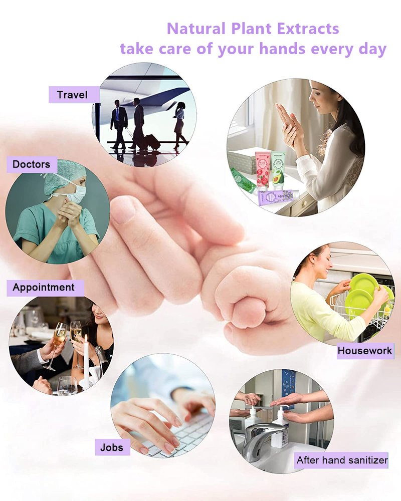 20 Pack Mini Body Lotion Gift Bulk for Dry Skin,Travel Size Small Body Cream With Shea Butter Natural Fragrance Moisturizing Body Lotion for Women Men,Gifts for Women,Gift for Her Thank You Gift