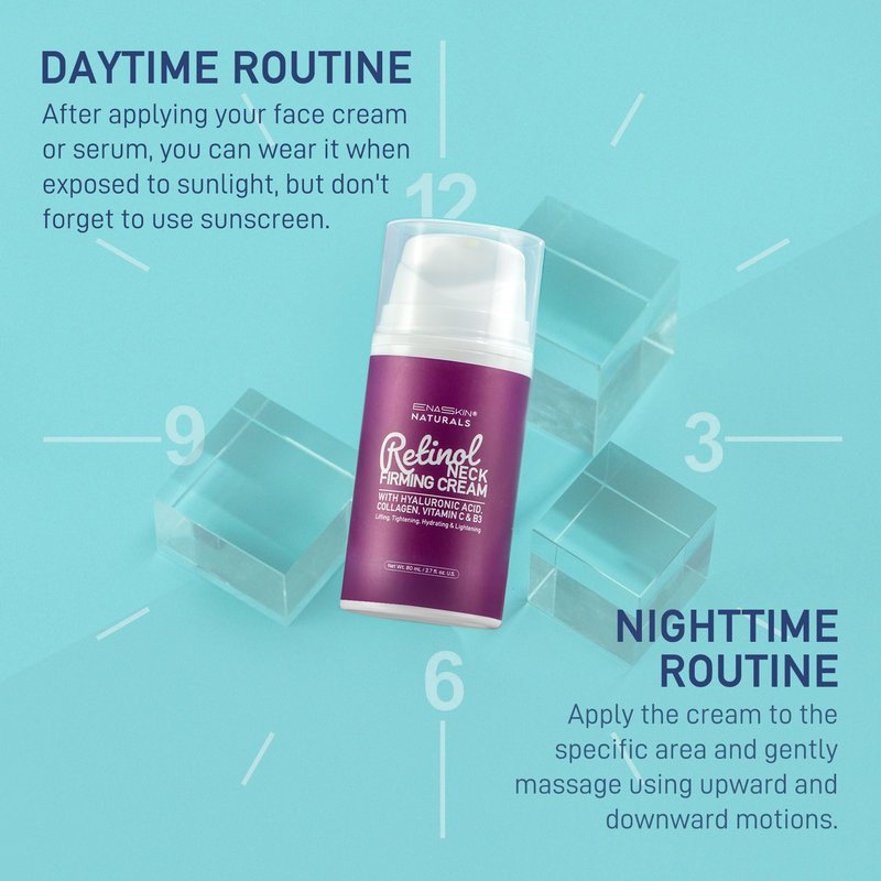 Neck Creams for Tightening and Firming, Retinol Neck Firming Cream with Hyaluronic Acid, Collagen and Vitamin - Tightening Wrinkles, Firming Skin on Face, Neck, Décolleté, Body