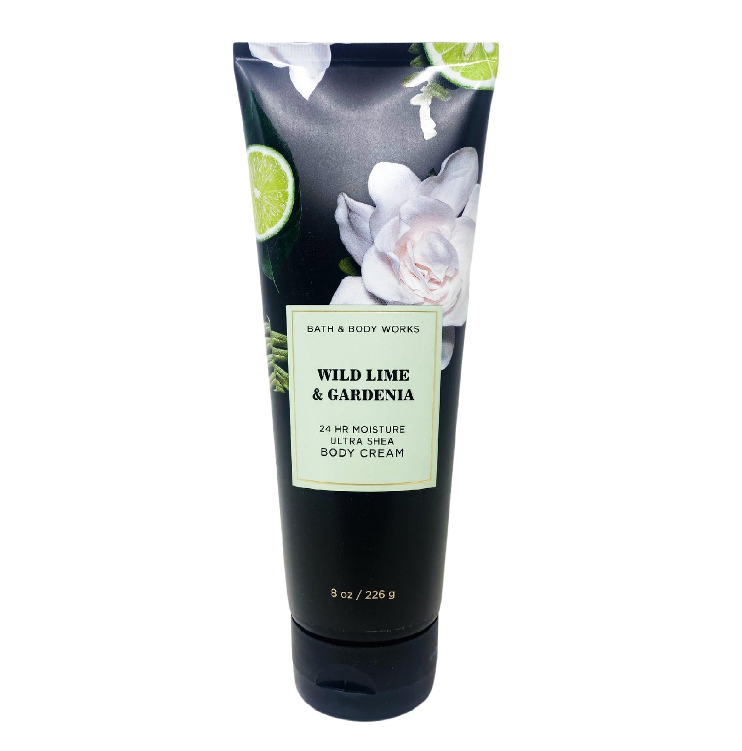 Bath & Body Works Wild Lime & Gardenia Duo Gift Set - Fragrance Mist and Body Cream - Full Size