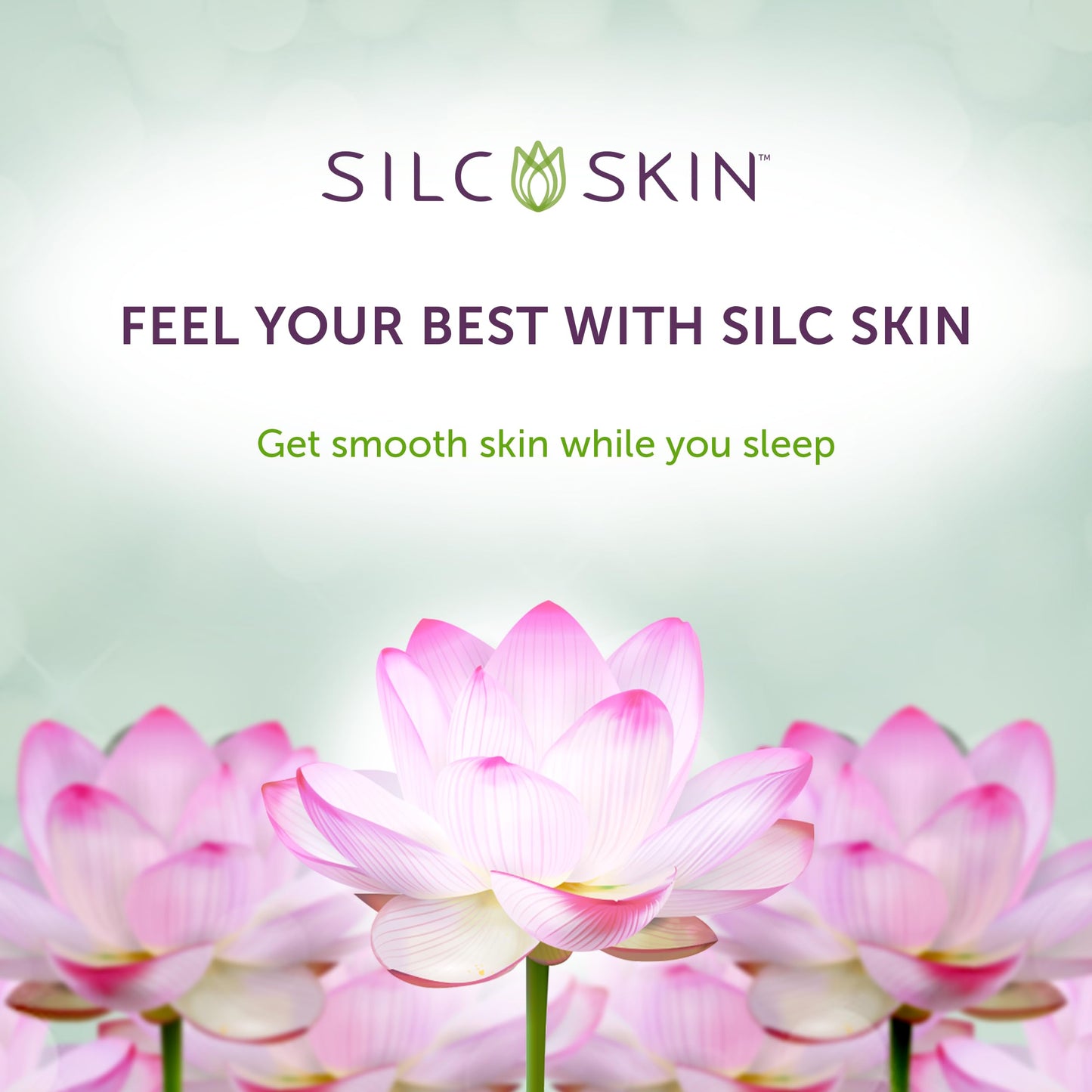 Silcskin Facial And Brow Pads Set Reusable Silicone Pads For Forehead And Facial Areas, 30 Day Supply