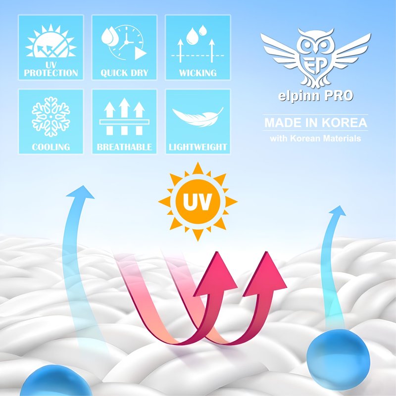 Premium Women’s Golf UVeil Breath-Easy U-Shape Sun Mask for Cheek Chin & Neck, UV Protection Breathable Quick Dry Moisture Wicking Lightweight Cooling, Peach Beige Skin
