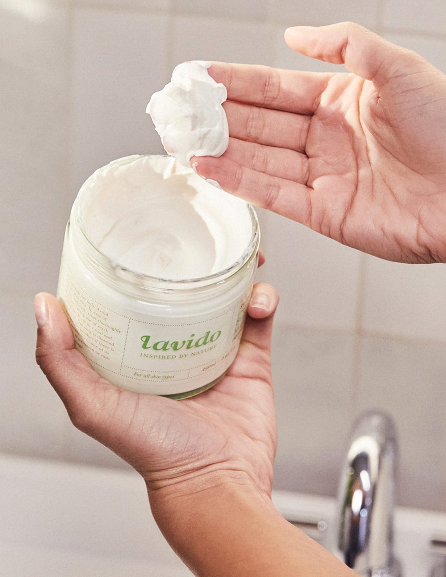 Lavido - Natural Thera Intensive Firming Body Butter | Nurture, Calm, + Strengthen Sensitive Skin (8.45 oz | 250 ml)