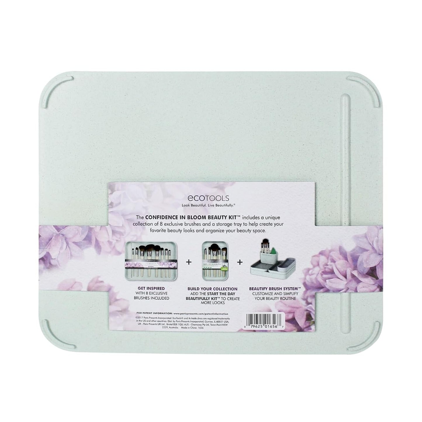 EcoTools-Cruelty Free Confidence in Bloom Brush Set-Cruelty Free Synthetic Taklon Bristles, Recycled Packaging, Recycled Aluminum Ferrules