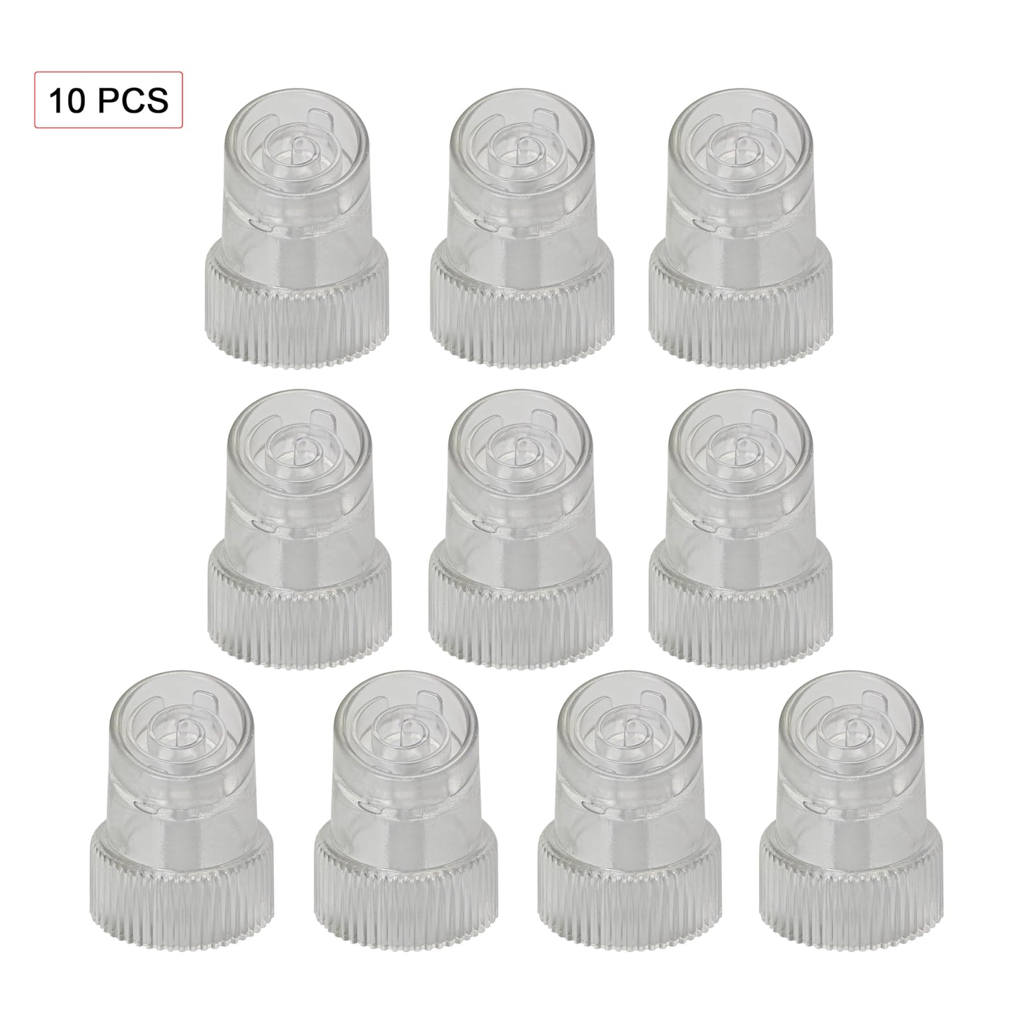 Elitzia 10 PCS Hydro Oxygen Facial Beauty Machine Tips Replacement Plastic Hydrodermabrasion Tips for Skin Cleaning Parts Large Spiral Shape Tip Suitable for ETAF1324 ETDN7 Machine Acceossories ETTIP1