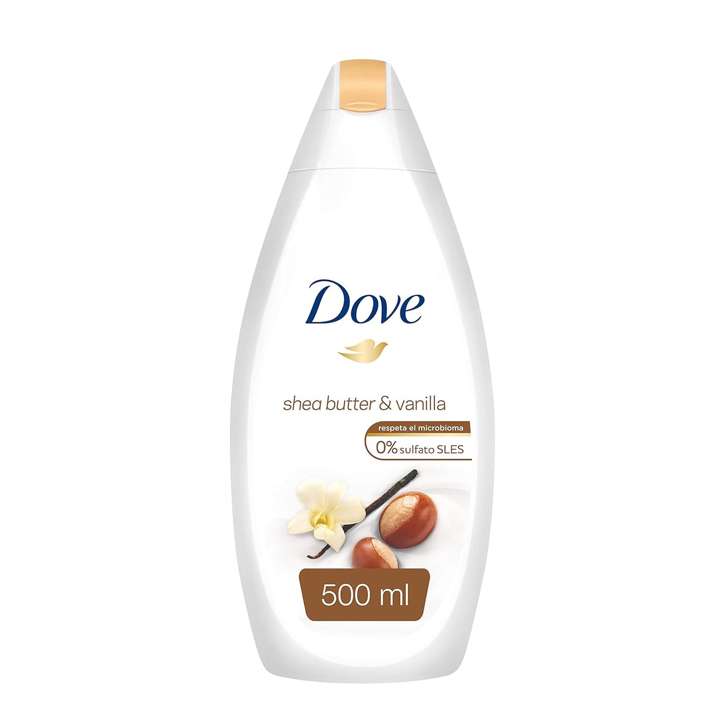 Dove Pampering Body Wash Nourishes & Feeds Skin Shea Butter with Warm Vanilla Effectively Washes Away Bacteria While Nourishing Your Skin 44.0 Fl Oz, (Pack of 2)