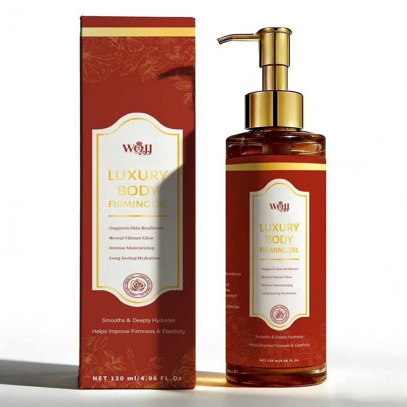 WOJJ Body Firming Oil - Hydrating Body Oil for Skin Texture & Feel - 120ml / 4 Fl Oz (1)