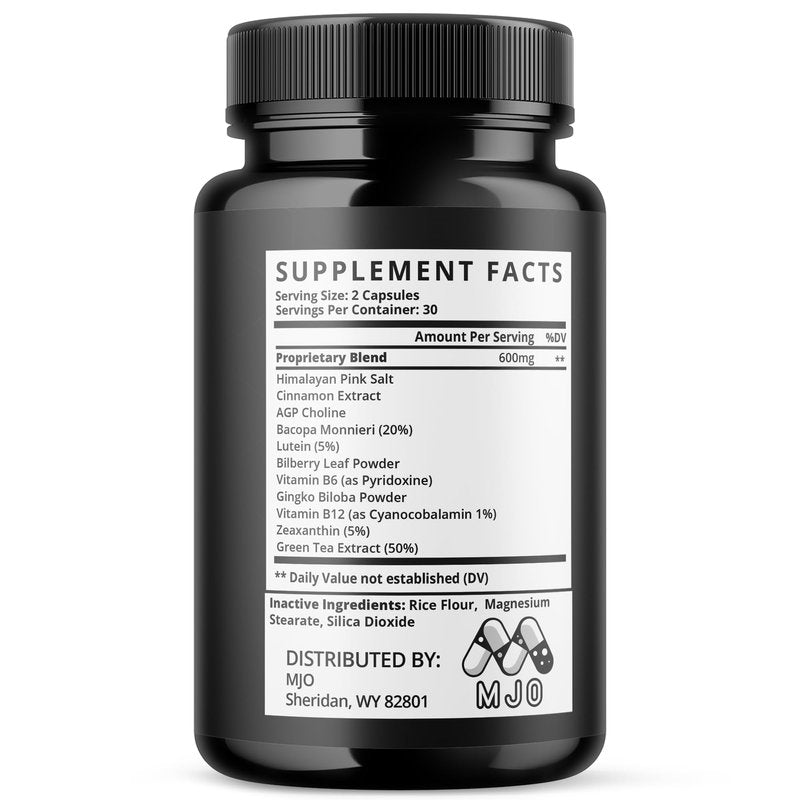 Brain Honey Capsules, Brain Honey Pills with All Natural Ingredients, Advanced Overall Health and Wellness Vitamin Supplement Formula for Maximum Strength Multivitamins (60 Capsules)