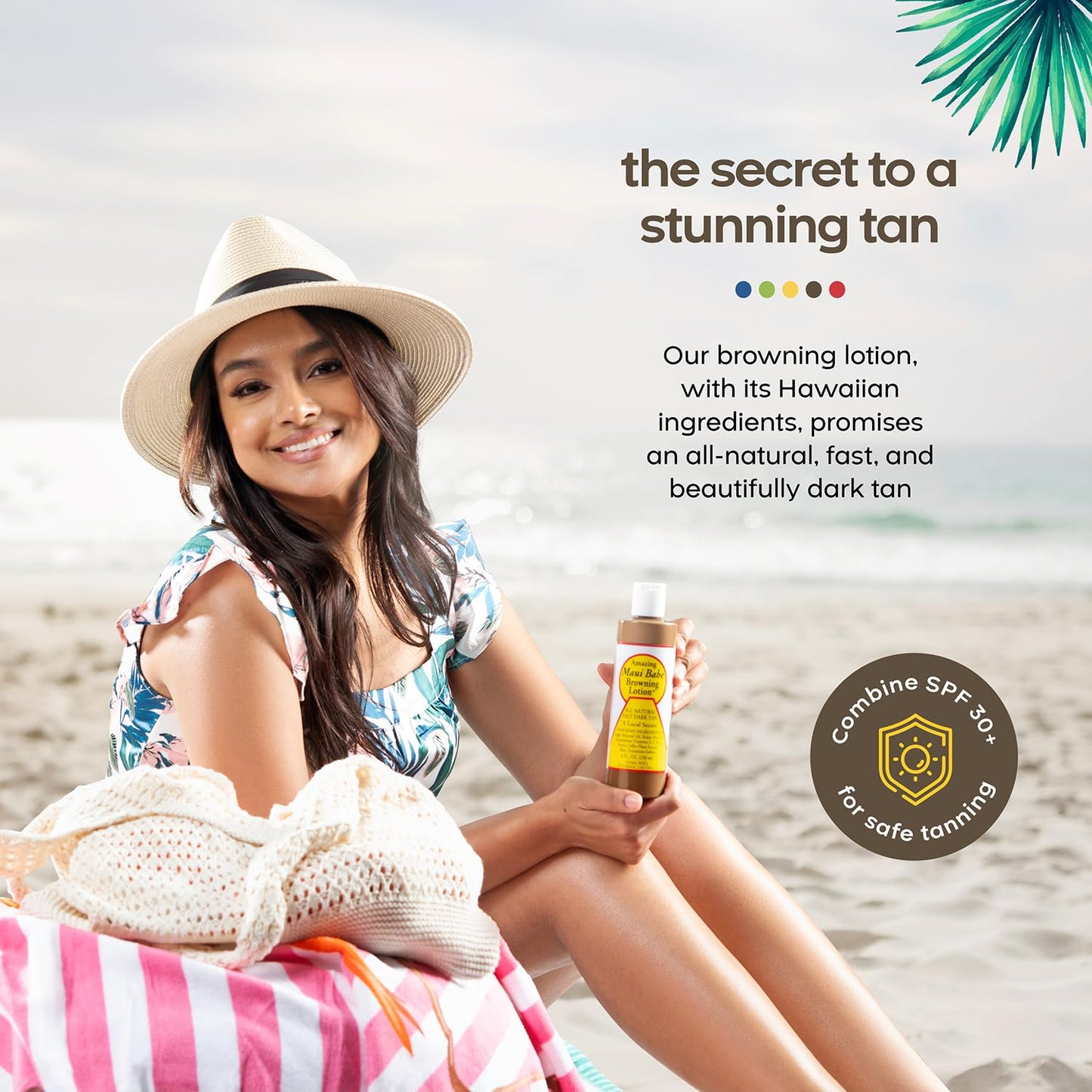 Maui Babe Tanning and Browning Lotion 8 Ounces (Pack of 2)