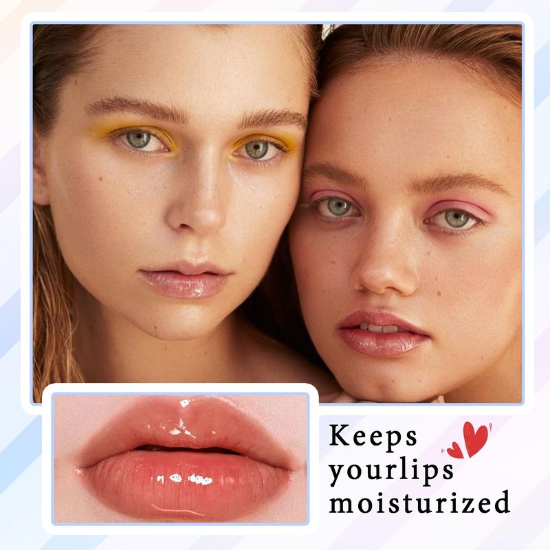 32PCS Lip Balm Lip Mask Set,Moisturizing Lip Balm Lip Care Products,Sleeping Lip Mask,Non-greasy Overnight Lip Moisturizer,Long Lasting Hydrating Lip Butter Lip Care Kit 06