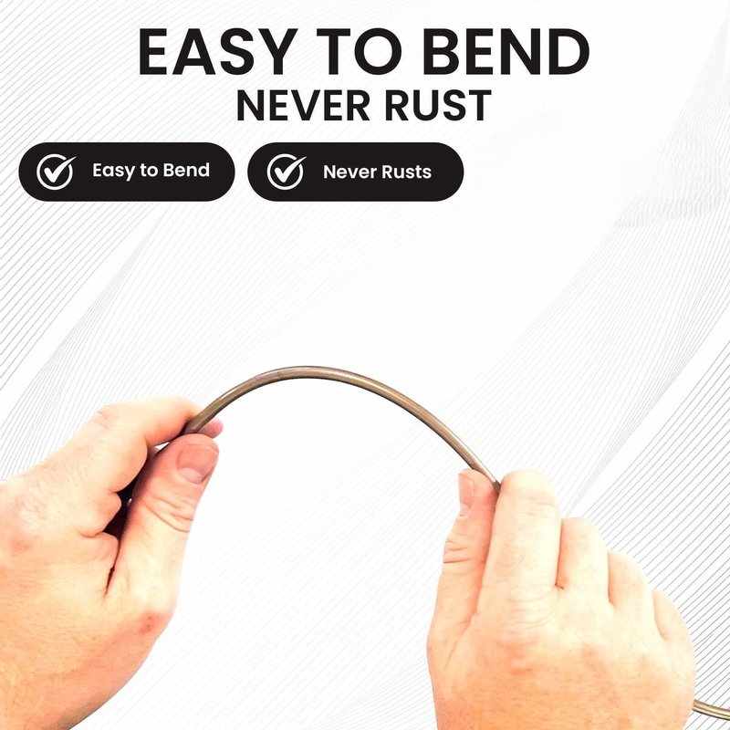 The Stop Shop 5/16" (.312") Copper Nickel Roll/Coil of Fuel or Transmission Line - 25 ft.