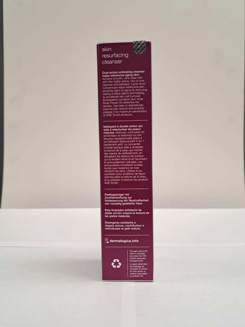 Dermalogica Skin Resurfacing Cleanser, Dual-Action Anti-Aging Exfoliating Face Wash and Cleanser - Smoothes Skin with Lactic Acid, 5.1 Fl Oz