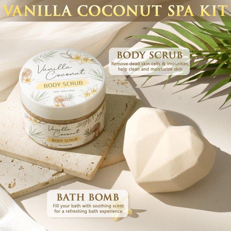 Birthday Gifts for Women Self Care Package Get Well Soon Gift Baskets, Thinking of You Sympathy Gift Set w/ Crochet Flower Bouquet, Unique Christmas Spa Gifts for Women Mom Her Best Friend Sister Wife