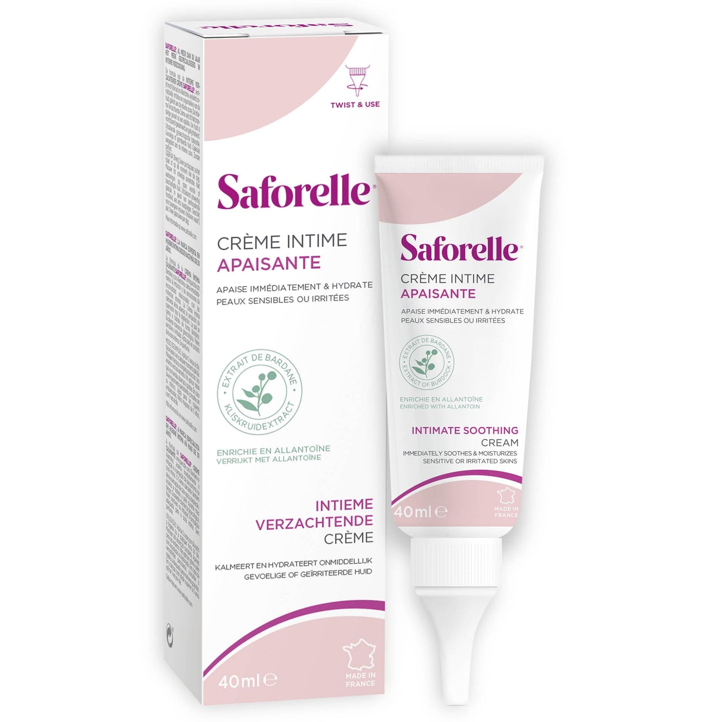 Saforelle Intimate Soothing Cream, 40 ml