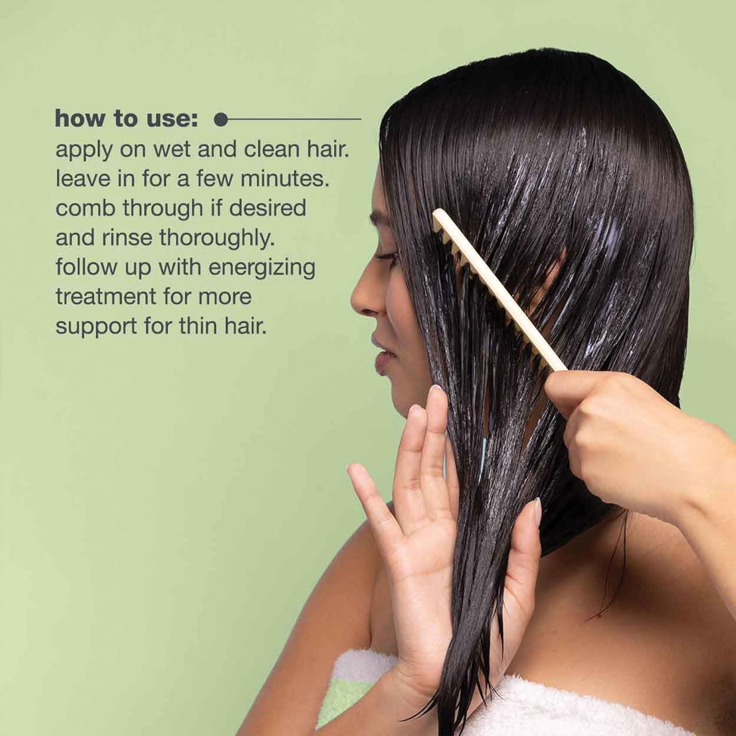 milk_shake Energizing Blend Hair Thickening Conditioner - Revitalizing Volume Conditioner for Fine and Fragile Hair