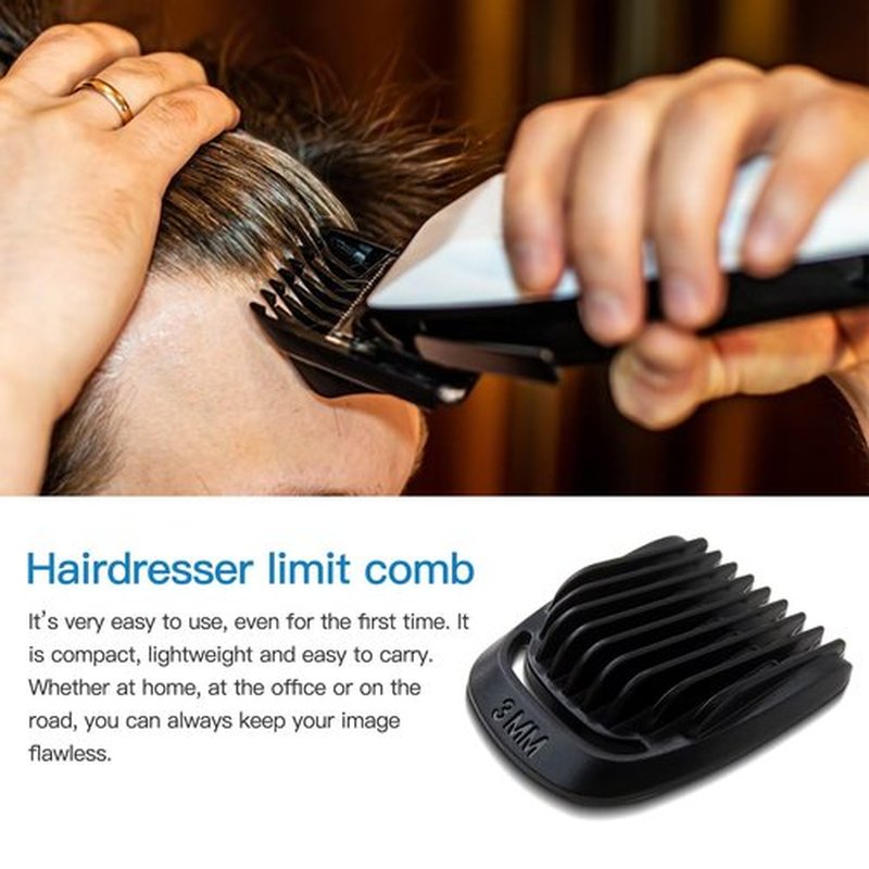 3mm Beard Stubble Hair Guide Guard Comb for Philips Norelco Multigroom MG3750 MG3760 MG5750 MG5760 MG7750 MG7770 MG7790 MG7791