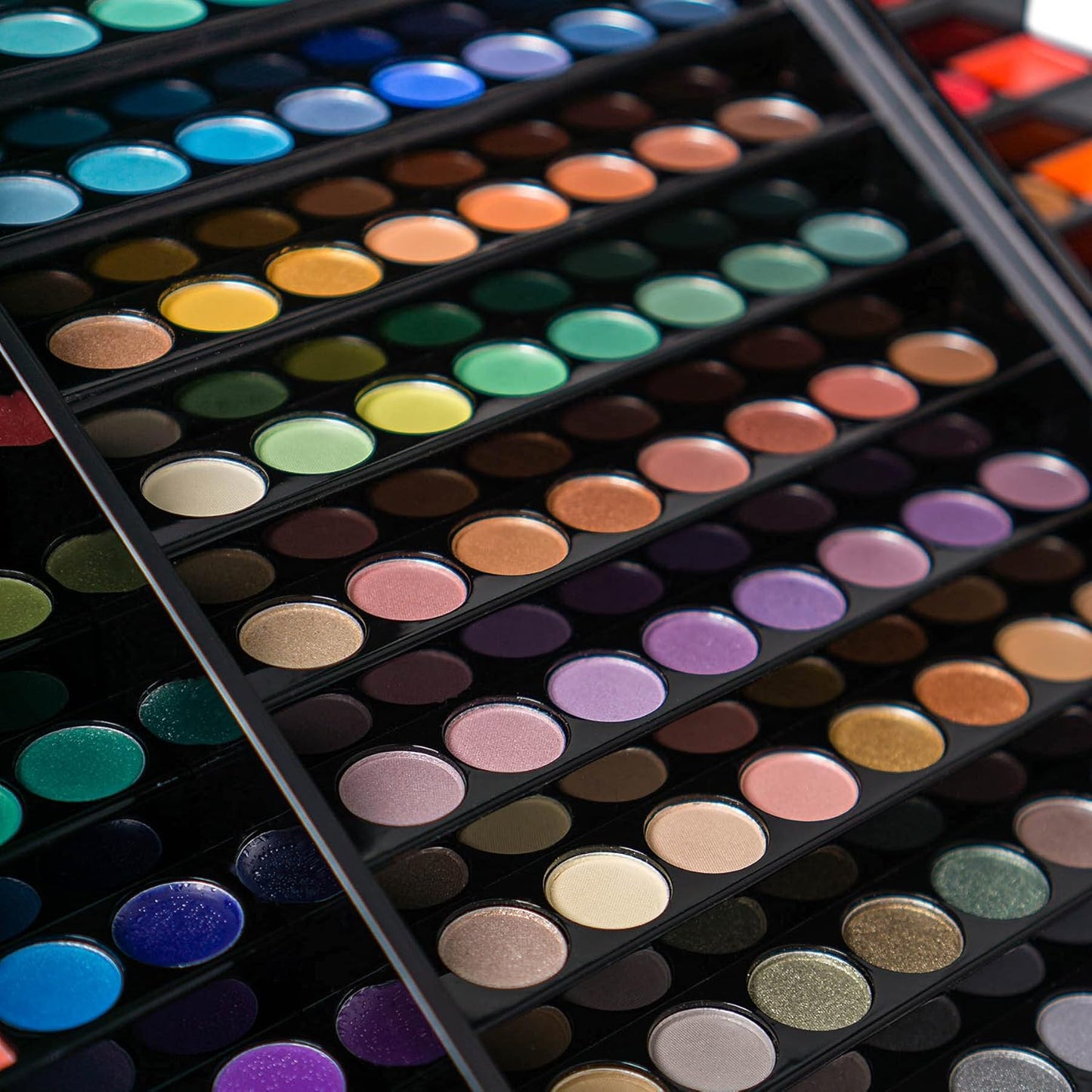 SHANY All About That Face Makeup Kit - All in one Beginner Makeup Set - Eye Shadows, Lip Colors, Face Makeup, Cosmetics applicators & More.