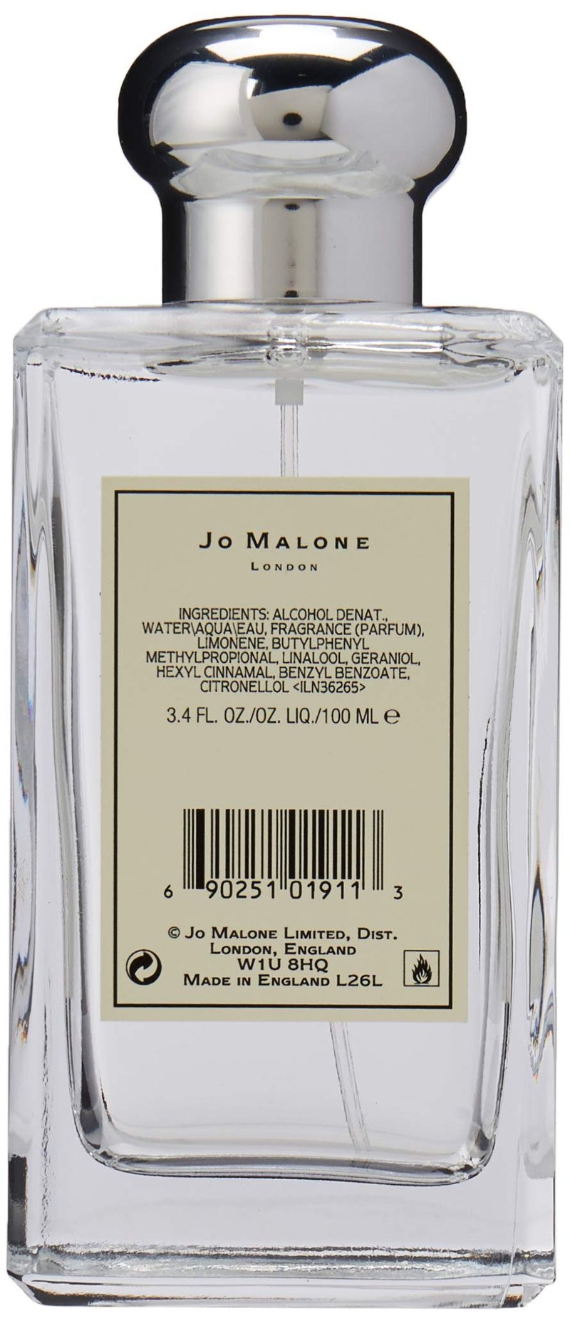 Jo Malone English Pear & Freesia Cologne Spray for Women, 3.4 Ounce