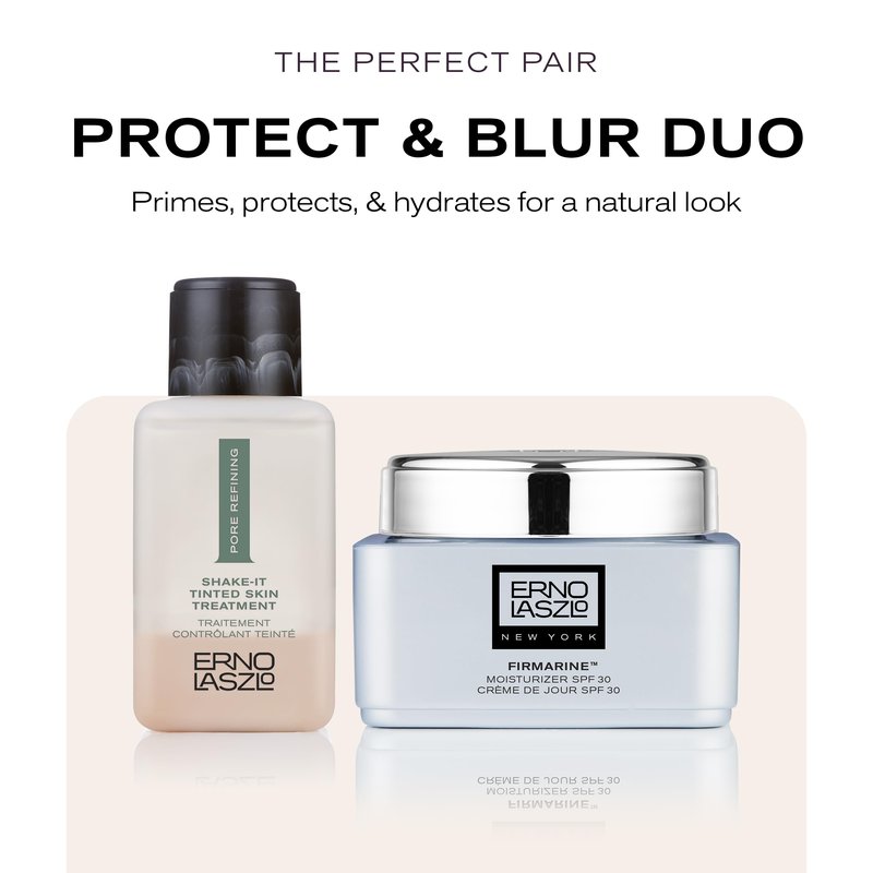 Erno Laszlo Shake-It Tinted Skin Treatment, Light Face Tint for Fair Complexions, Beautiful Skin Tone, Controls Oil, Natural Matte Finish (3 Fl Oz)