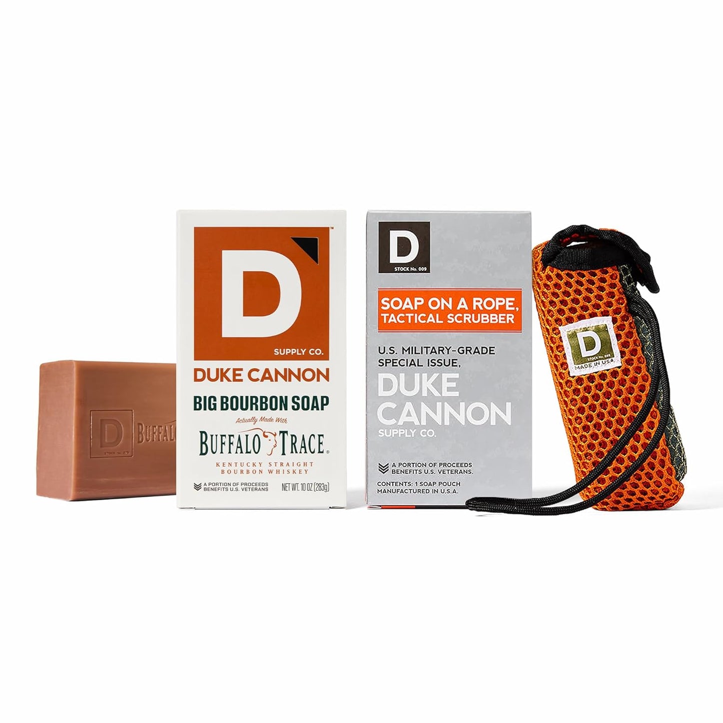 Duke Cannon Supply Co. Tactical Scrubber Big Brick of Soap - Naval Diplomacy