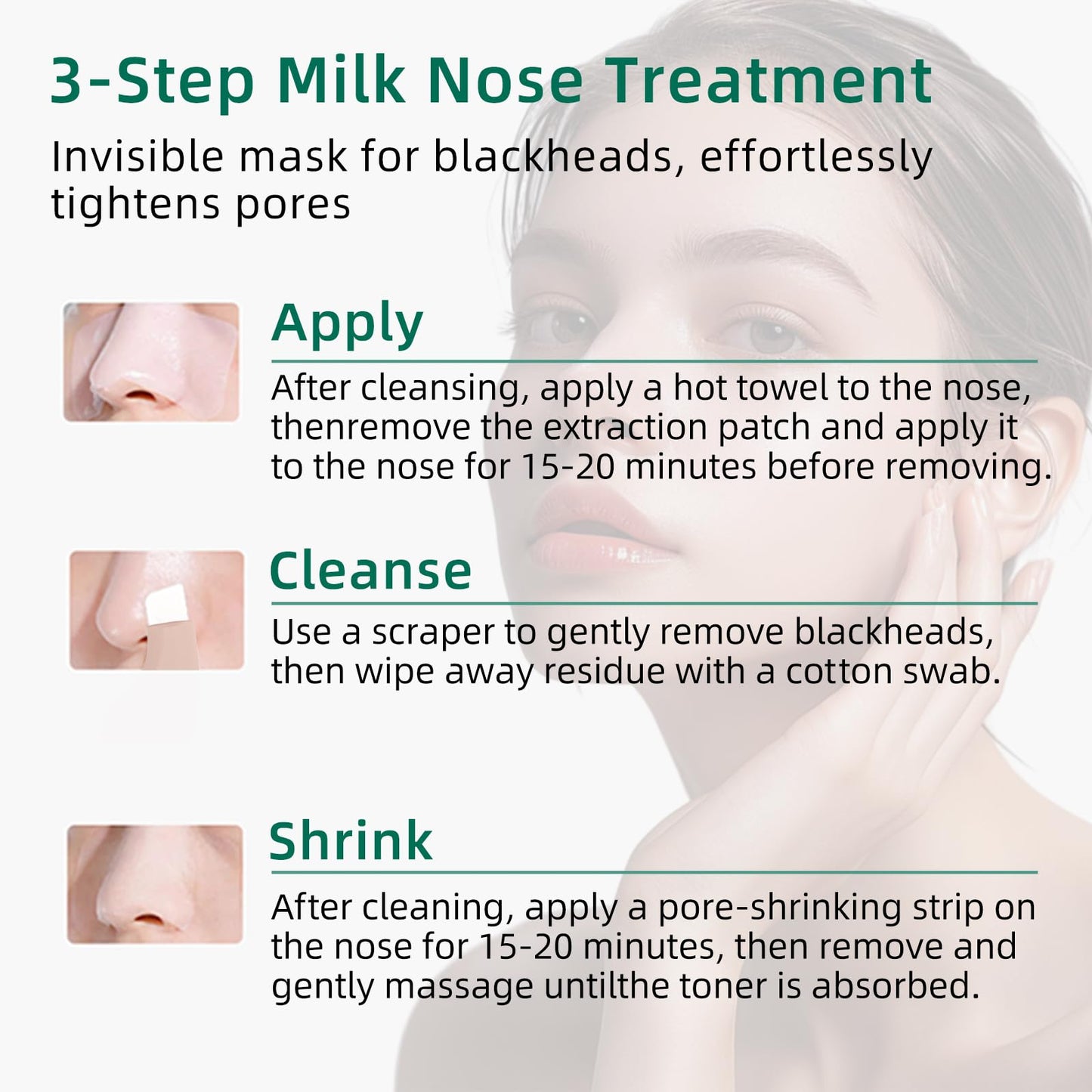 Silicone Nose Blackhead Remover/Face Spatula for Deep Cleaning Black Head Removal.Mild and Safe Skin Scrubber for Remove Facial and Nose Ehead(Beige)