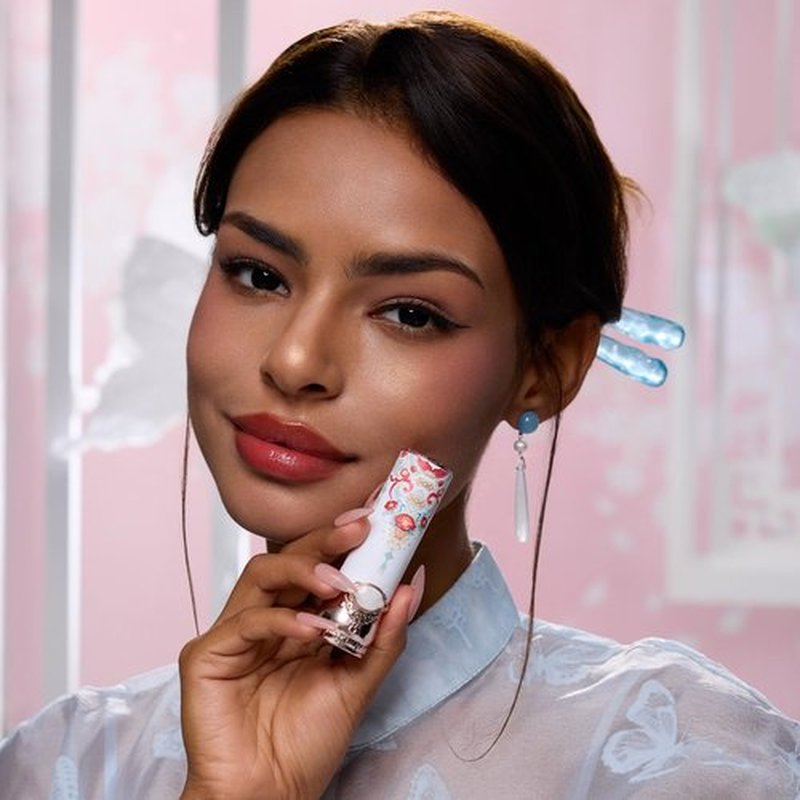 Flower Knows Butterfly Cloud Collar Glossy Lipstick-Moisturizing Tinted Lip Balm-Hydrating Lip Gloss in Balm-Long Lasting Lip Makeup for Girls&Women,Vegan & Cruelty-Free(C08 Sunset Clouds0.12 Ounce)