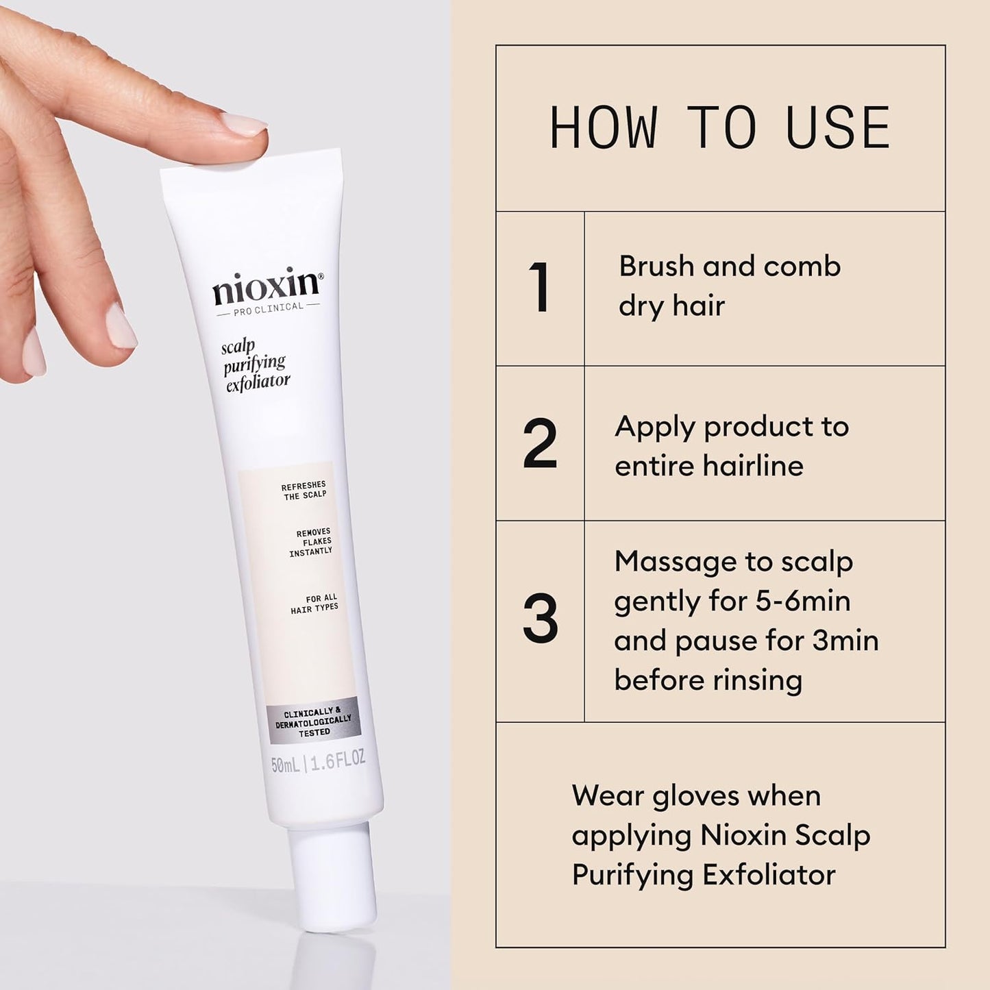 Nioxin Scalp Recovery System Moisturizing Conditioner | With Pyrithione Zinc and Green Tea Extracts | 6.7 Fl oz.